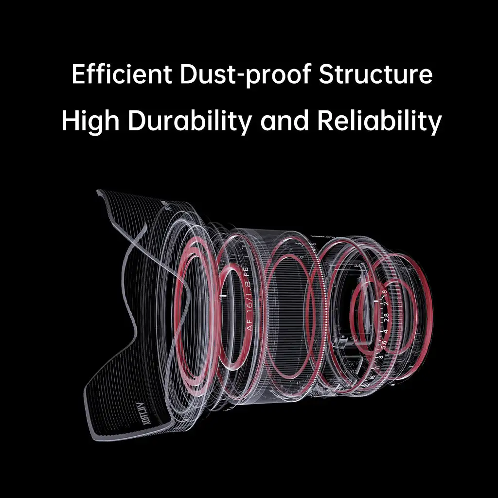 【 Do Brasil 】 Viltrox AF 16mm F1.8 FE Full Frame Mirrorless Camera Wide Angle Fisheye Lens for Sony E ZVE10 A7IV A7SIII 16 1.8