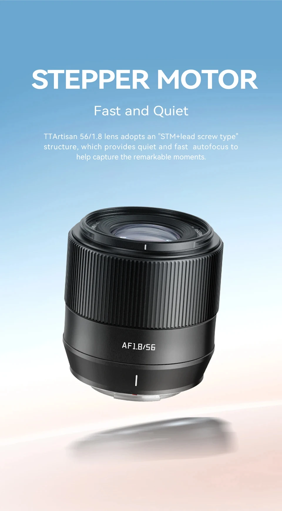 TTArtisan Auto Focus 56mm F1.8 camera lens X E Z mount for Fujifilm XS10 XS20 X-H2s XT5 XT30 Sony a6000 zve10 a6700 Nikon zfc
