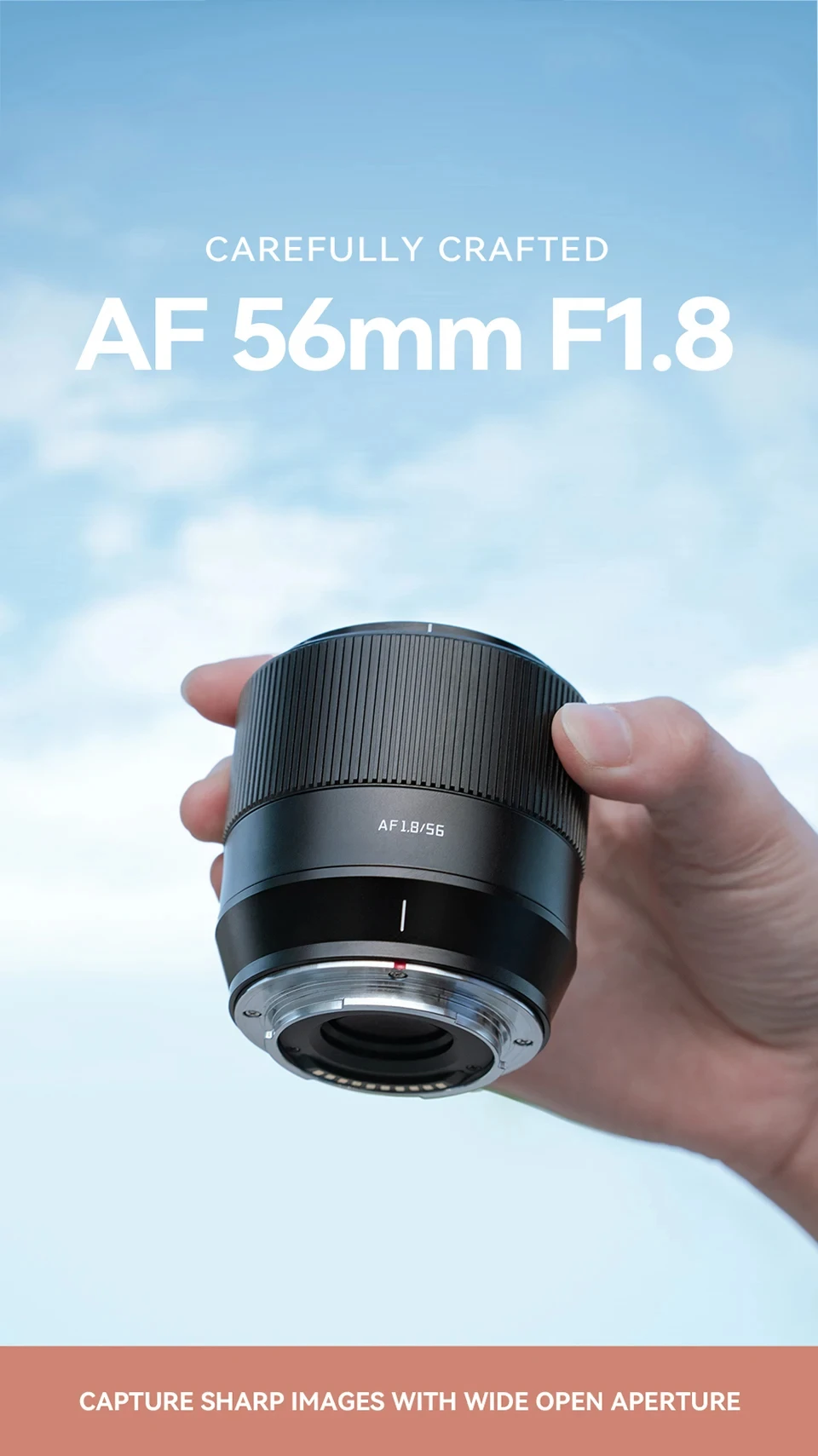 TTArtisan Auto Focus 56mm F1.8 camera lens X E Z mount for Fujifilm XS10 XS20 X-H2s XT5 XT30 Sony a6000 zve10 a6700 Nikon zfc