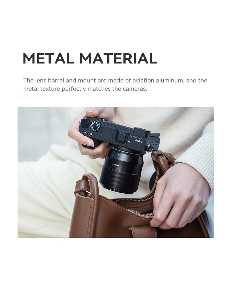 TTArtisan Auto Focus 56mm F1.8 camera lens X E Z mount for Fujifilm XS10 XS20 X-H2s XT5 XT30 Sony a6000 zve10 a6700 Nikon zfc