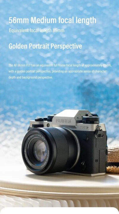 Viltrox 56mm F1.7 Auto Focus APS-C Lens for Fuji X Nikon Z Sony E Mount Mirrorless Cameras - Image 6