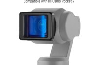 NEEWER Magnetic 1.2X Anamorphic Lens For DJI Osmo Pocket 3 Aspherical Camera Lens for Widescreen Cinematic with Blue Flare