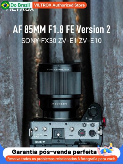 【 Do Brasil 】 Viltrox AF 85mm F1.8 II Full Frame Auto Focus Camera Lens for Sony ZV1 A7IV A7III A7 Nikon Z  85 1.8 - Image 5
