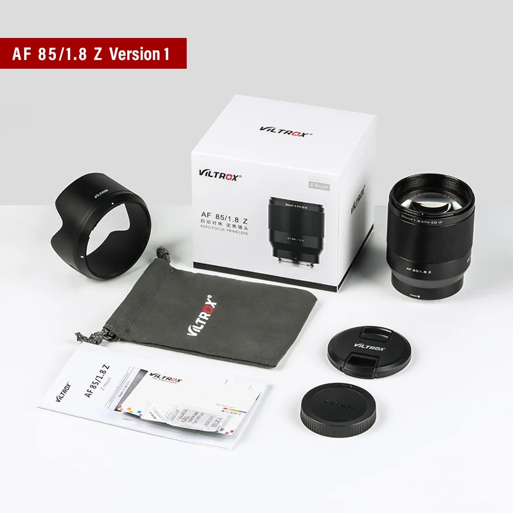 【 Do Brasil 】 Viltrox AF 85mm F1.8 II Full Frame Auto Focus Camera Lens for Sony ZV1 A7IV A7III A7 Nikon Z 85 1.8 【 Do Brasil 】 Viltrox AF 85mm F1.8 II Full Frame Auto Focus Camera Lens for Sony ZV1 A7IV A7III A7 Nikon Z 85 1.8