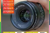 【 Do Brasil 】 7Artisans  35mm F1.4 APS-C Mirrorless Camera Portrait Lens for Sony E A6400 A6700 A6000 ZV-E10 7 Artisans 35 1.4