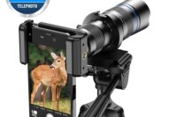 APEXEL HD Metal 20-40x zoom telescope lens phone telephoto Lenses With Extendable Mini Tripod for Samsung iPhone all Smartphones