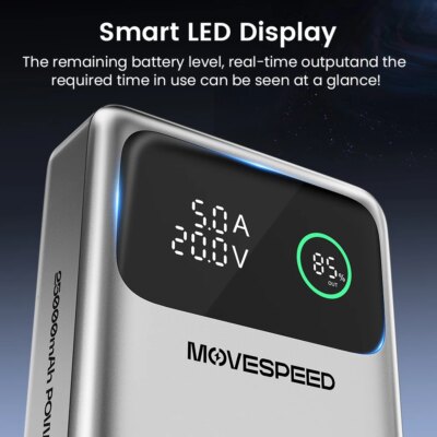 MOVESPEED M25 Pro 140W Power Bank 25000mAh PD3.1 USB-C Fast Charging Powerbank Portable External Battery for MacBook Dell Laptop - Image 4