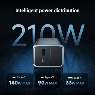 CUKTECH No.15 Power Bank Ultra 20000mAh PB200U 165W 2-Ports Input Portable Screen Display For Macbook iPhone 15 Xiaomi 14 Pro - Image 3