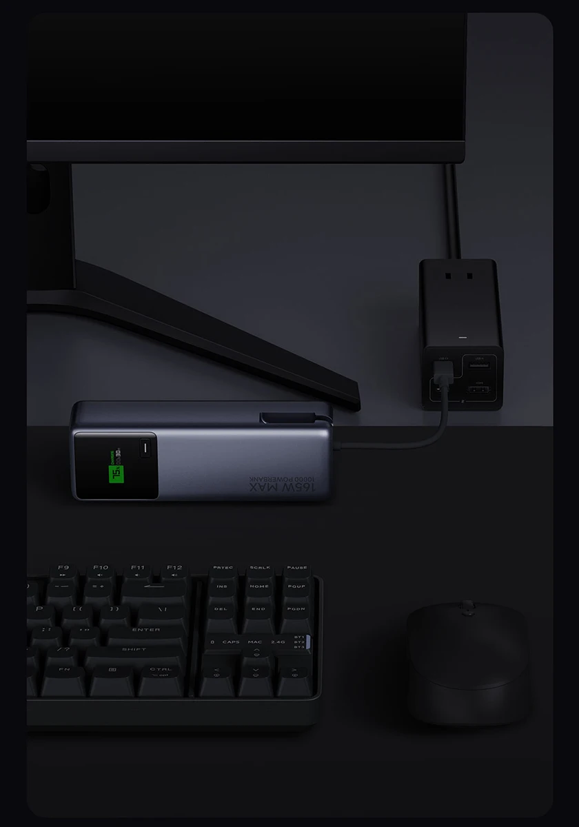 Xiaomi 165W Power Bank 10000 PB1165MI Integrated USB C Cable LED Display Portable Charger For Macbook iPhone 15 Xiaomi 14 Pro Xiaomi 165W Power Bank 10000 PB1165MI Integrated USB C Cable LED Display Portable Charger For Macbook iPhone 15 Xiaomi 14 Pro