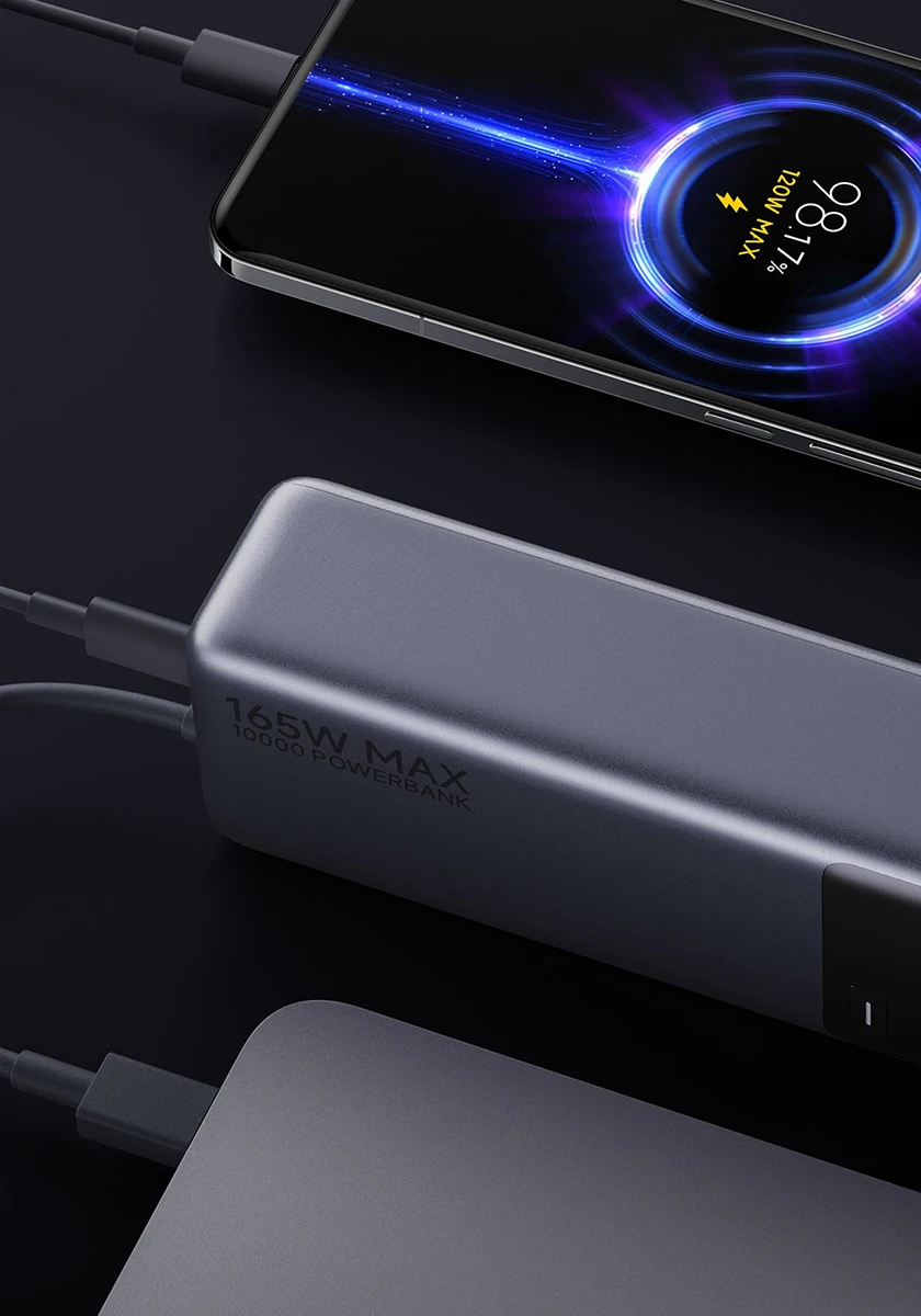 Xiaomi 165W Power Bank 10000 PB1165MI Integrated USB C Cable LED Display Portable Charger For Macbook iPhone 15 Xiaomi 14 Pro Xiaomi 165W Power Bank 10000 PB1165MI Integrated USB C Cable LED Display Portable Charger For Macbook iPhone 15 Xiaomi 14 Pro