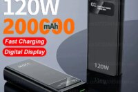 Xiaomi 200000mAh Power Bank Large Capacity 120W Super Fast Charging Portable External Battery With LED Digital Display For phone