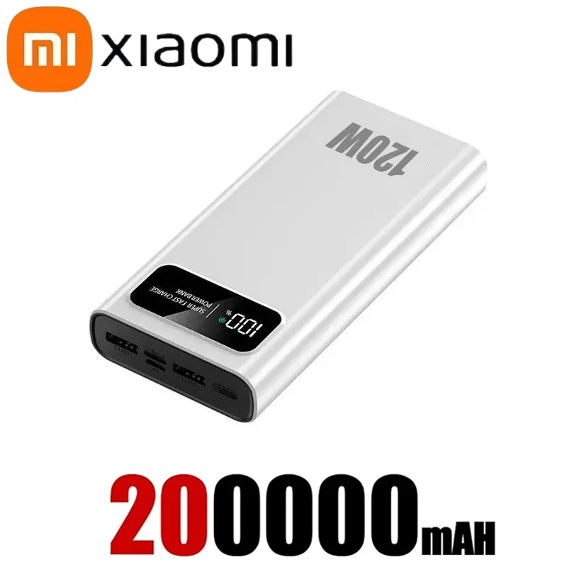 White 200000mAh
