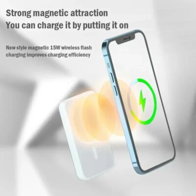 Xiaomi 500000mAh Magnetic Wireless Power Bank External Portable Battery Pack For iphone 12 13 14 15 Pro Max Powerbank - Image 6
