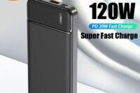 Xiaomi 50000mAh Power Bank 120W Portable Fast Charger External Battery PoverBank High Capacity PowerBank For iPhone Samsung
