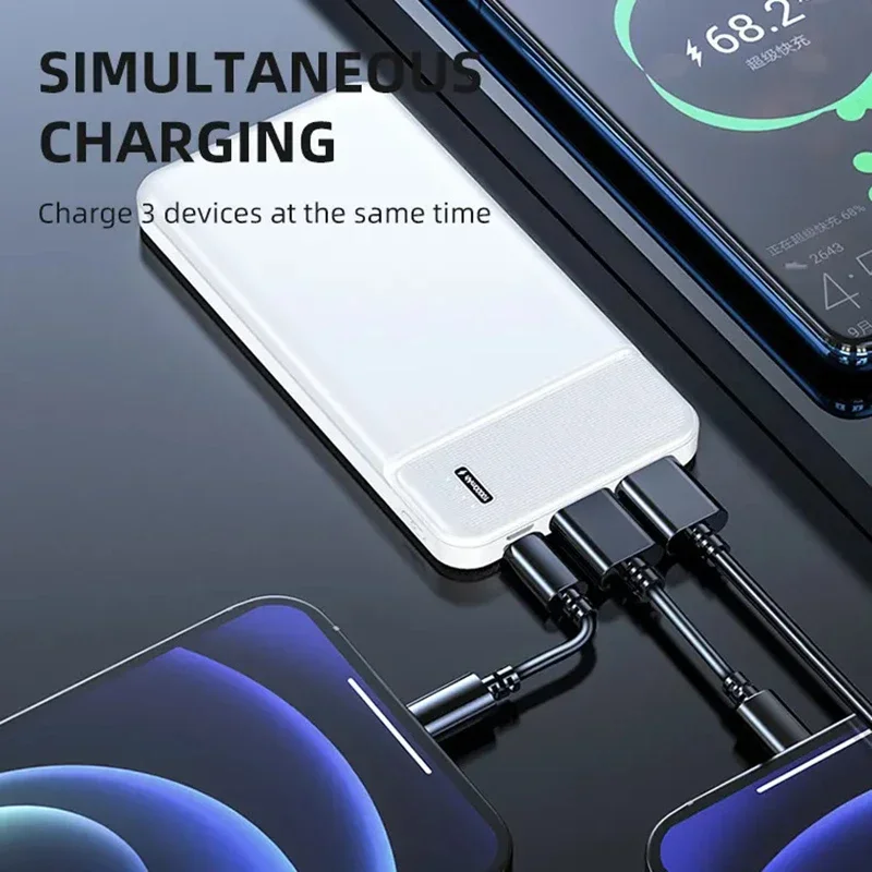 Xiaomi 50000mAh Power Bank 120W Portable Fast Charger External Battery PoverBank High Capacity PowerBank For iPhone Samsung