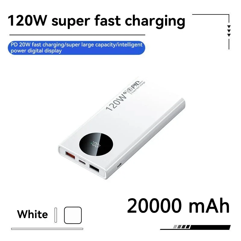 White 20000mah