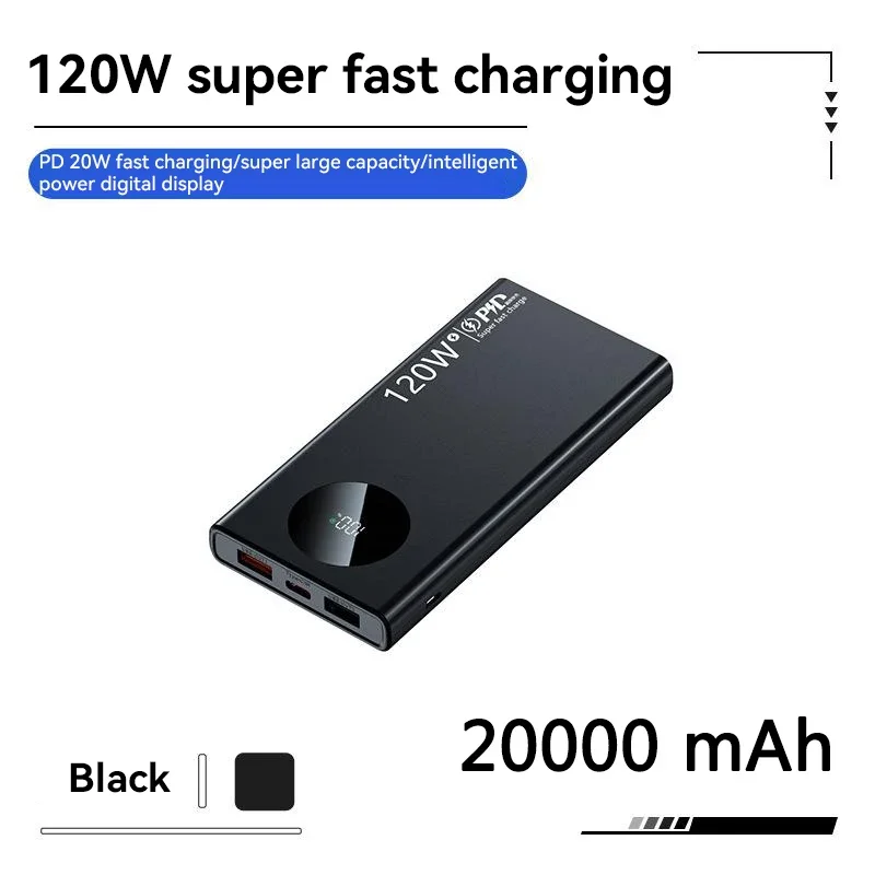 Black 20000mah