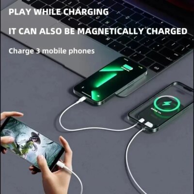 20000mah Capacity Power Bank Magnetic Wireless 22.5w Ultra Super Fast Charging Powerbank For Iphone 15 Samsung Huawei Xiaomi - Image 5