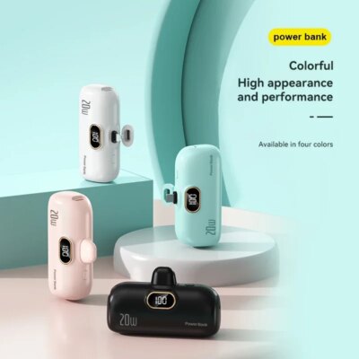 Xiaomi Mijia 30000mAh Mini Portable Power Bank Capsule Mobile Power Supply Emergency External Battery Fast Charger For iPhone 16 - Image 4