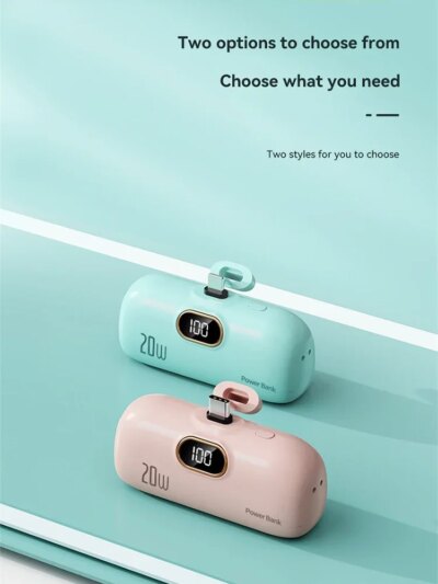 Xiaomi Mijia 30000mAh Mini Portable Power Bank Capsule Mobile Power Supply Emergency External Battery Fast Charger For iPhone 16 - Image 5