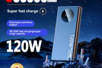 80000mAh High Capacity Power Bank 120W Super Fast Charging Powerbank Portable Battery Charger For iPhone Samsung Huawei xiaomi