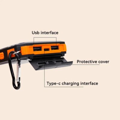 Xiaomi 200000mAh Solar Power Bank Portable Large Capacity Charger Compatible with IOS Android USB-A and USB-C Fast Charging - Image 5