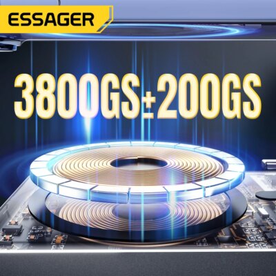 Essager Thin Wireless Power Bank Magnetic 20W 5000mAh Portable Fast Charging External Battery for Magsafe For iPhone 15 14 13 12 - Image 4