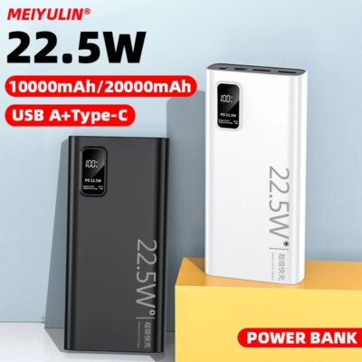 20000mAh Large Capacity Power Bank 22.5W USB C Fast Charger For iPhone Samsung Xiaomi 10000mAh Portable Mobile External Battery - Image 6