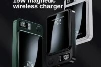 Xiaomi 100000mAh Magnetic Wireless Power Bank Fast Charger For Magsafe Portable Auxiliary Battery Pack For iphone Huawei Samsung
