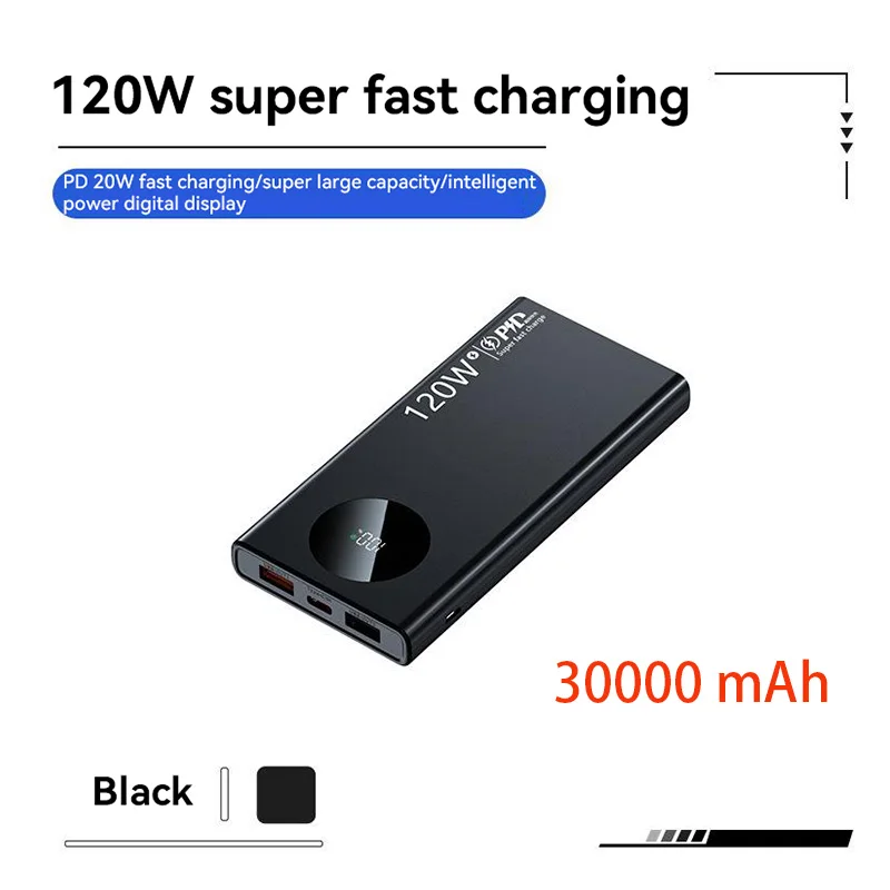 Black 30000 mAh
