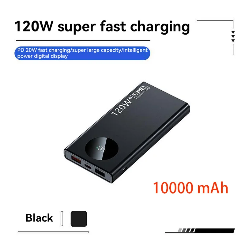 Black 10000 mAh