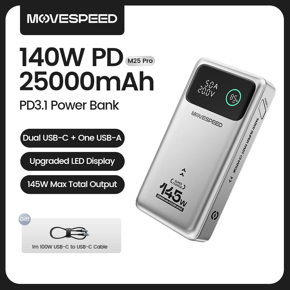 Silver Power Bank