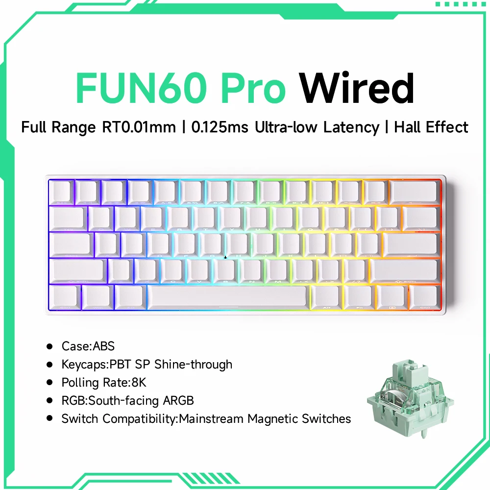 Pro White Wired