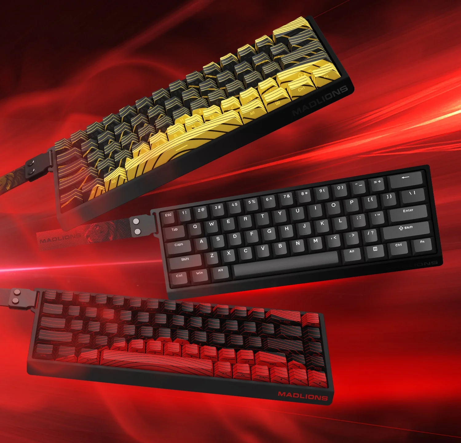 MADLIONS MAD 60/68HE Magnetic Switch Keyboard Wired Gaming Keyboard Hot Swap Rapid Trigger Custom Keyboard PC Gamer Accessories MADLIONS MAD 60/68HE Magnetic Switch Keyboard Wired Gaming Keyboard Hot Swap Rapid Trigger Custom Keyboard PC Gamer Accessories