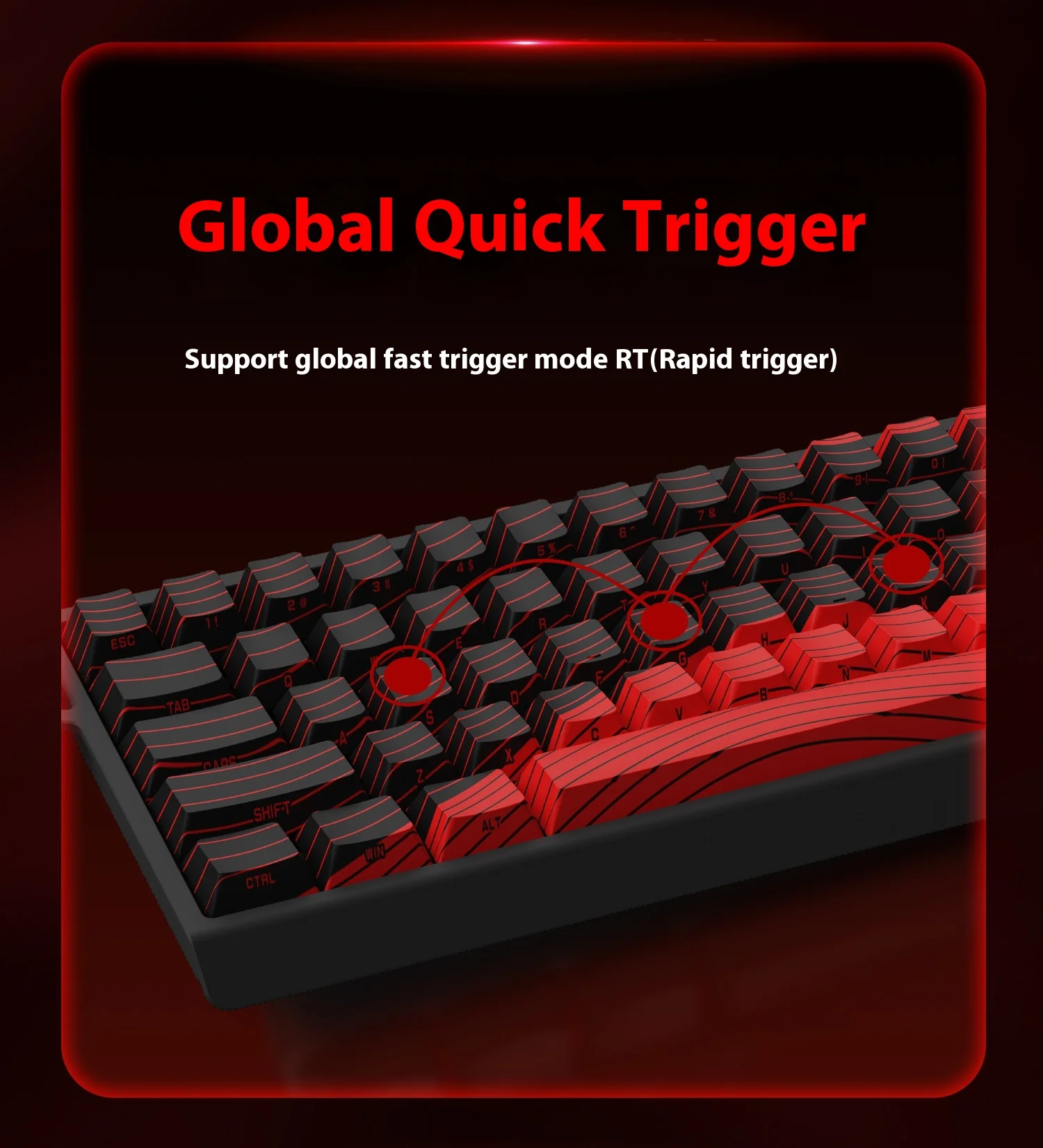 MADLIONS MAD 60/68HE Magnetic Switch Keyboard Wired Gaming Keyboard Hot Swap Rapid Trigger Custom Keyboard PC Gamer Accessories MADLIONS MAD 60/68HE Magnetic Switch Keyboard Wired Gaming Keyboard Hot Swap Rapid Trigger Custom Keyboard PC Gamer Accessories