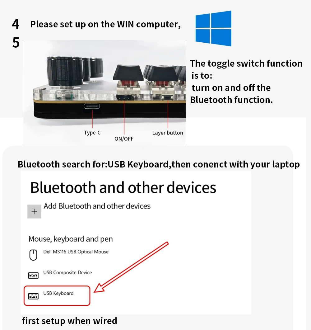 Bluetooth Programming Macro Custom 3 Knob Keyboard RGB 12 Key Copy Paste Photoshop Gaming Keypad Mechanical Hotswap Macropad