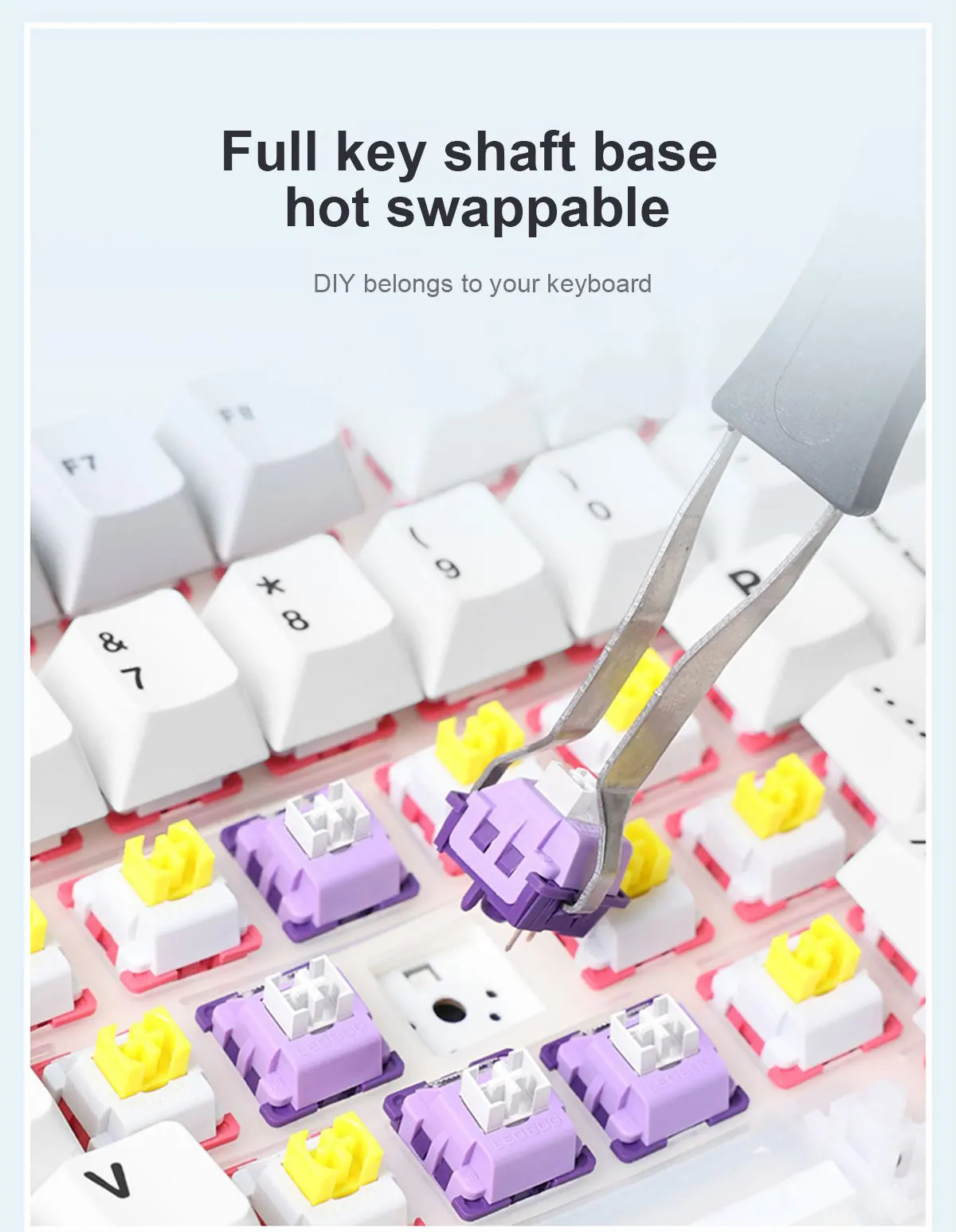 AULA F99 Wireless Mechanical Keyboard Tri-Mode Hot Swappable Custom Keyboard Gasket Structure for PC/Tablet/Xbox/PS4/PS5