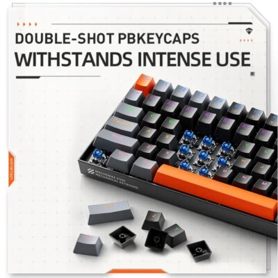 Machenike K500A-B84 Mechanical Keyboard 75% TKL Hot-Swappable Wired Gaming Keyboard 6-Color Backlit 84 Keys For PC Gamers Laptop - Image 5