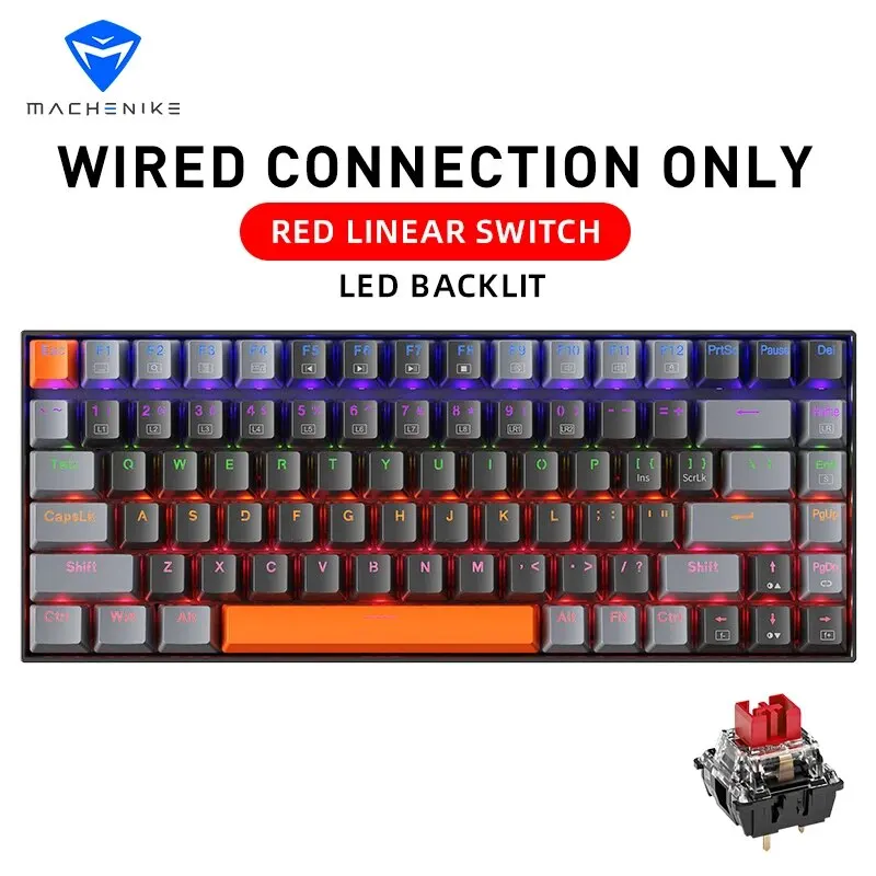 Red Switch Dark Gray