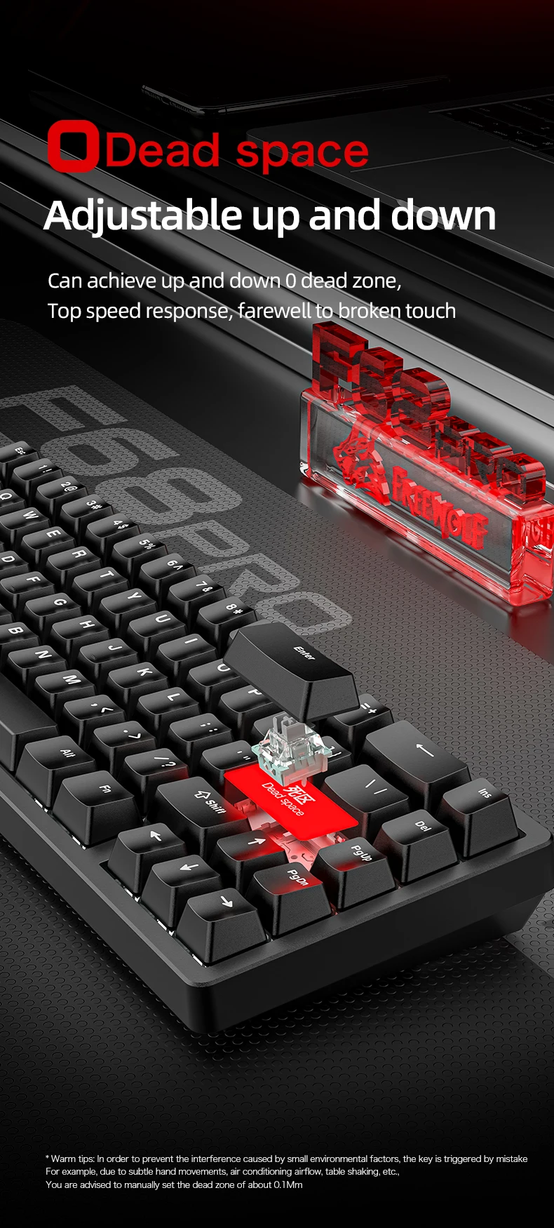 F68Pro 8K Mechanical Keyboard Magnetic Switch Wired&Wireless 68% Gaming Keyboards Rapid Trigger RGB Customs Keyboards