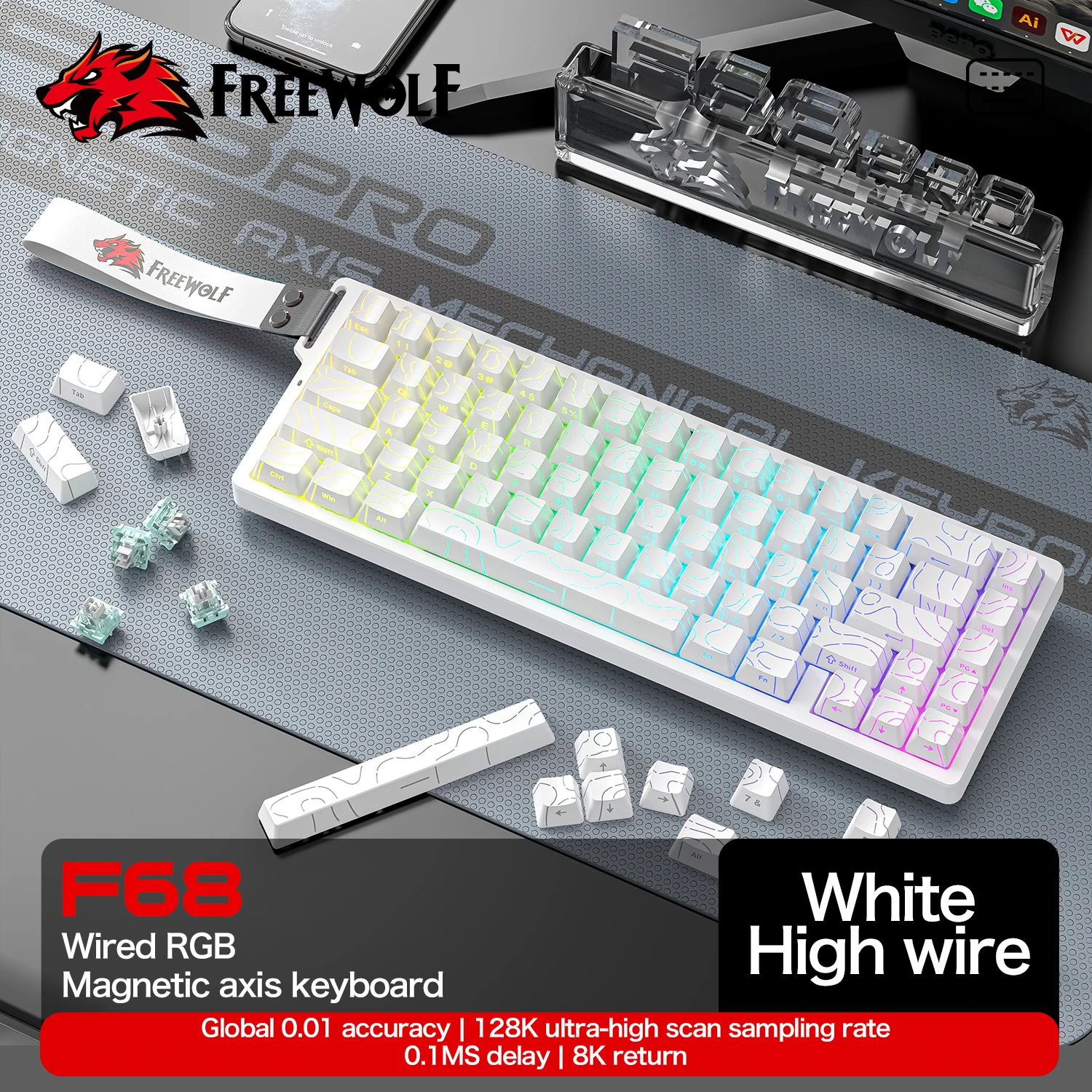 F68 White Wire