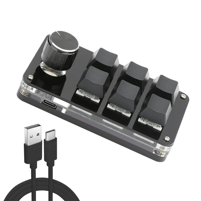 6-1 Black Wired