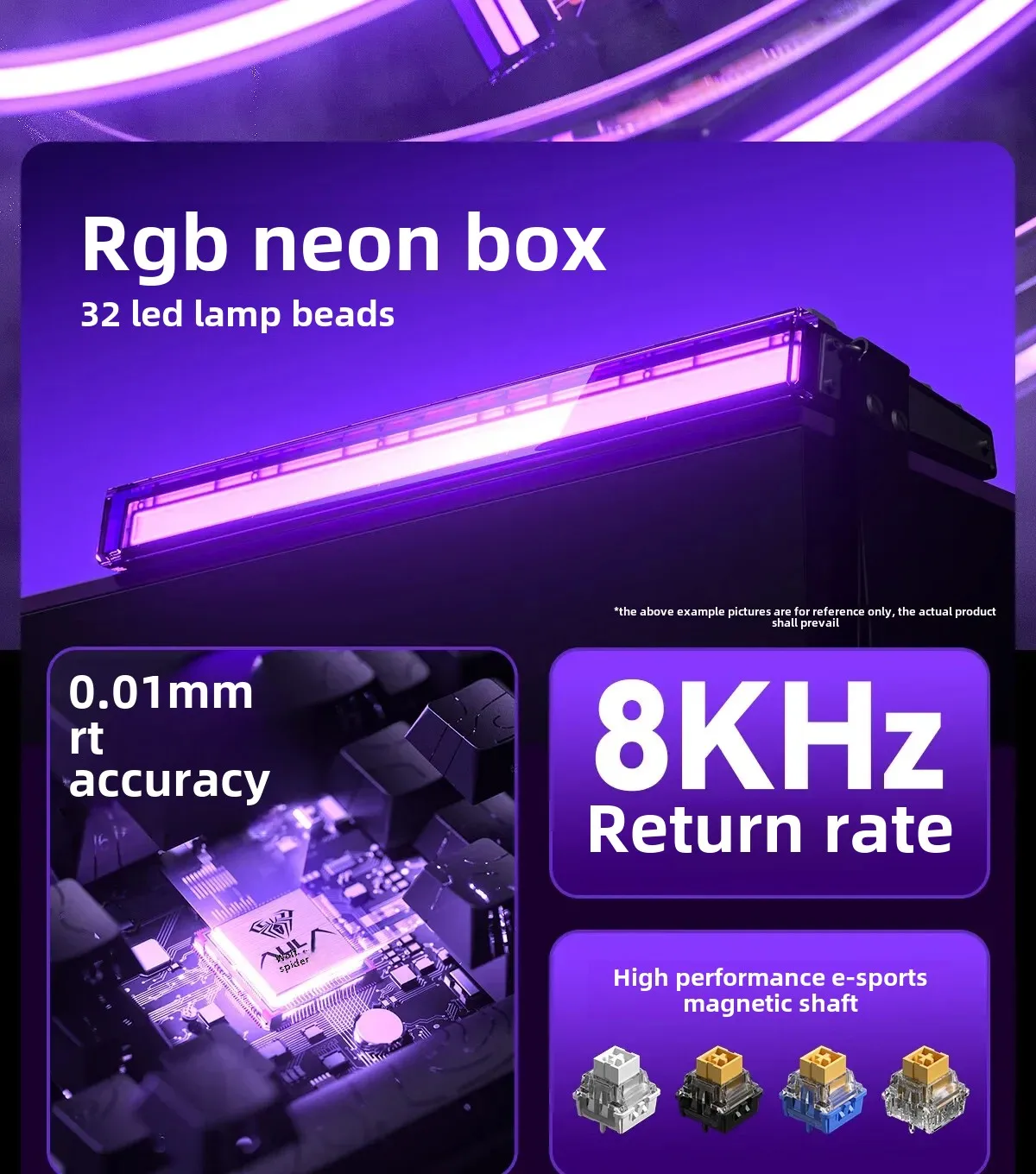 New AULA HERO 68HE/ULTRA INSTOCK Magnetic Switch Gaming Keyboard E-sport Custom Mechanical Wired Keyboard Ergonomics Accessories
