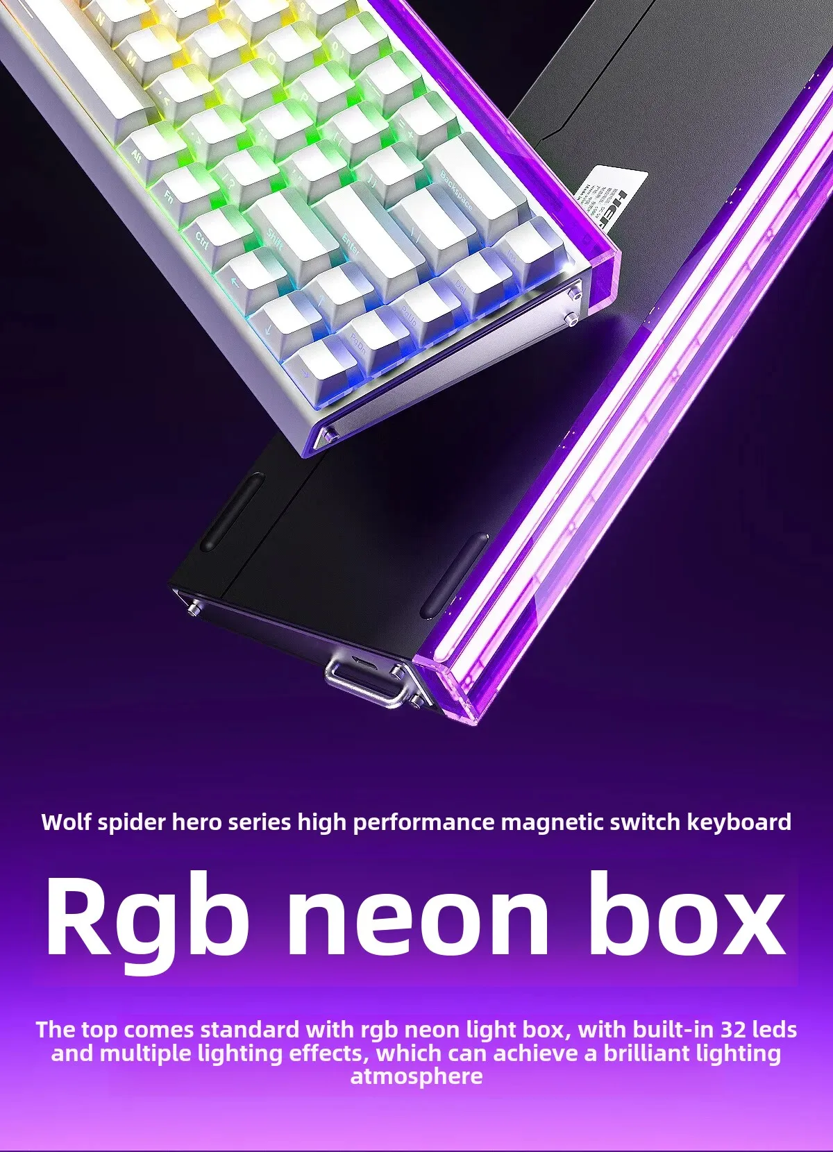 New AULA HERO 68HE/ULTRA INSTOCK Magnetic Switch Gaming Keyboard E-sport Custom Mechanical Wired Keyboard Ergonomics Accessories