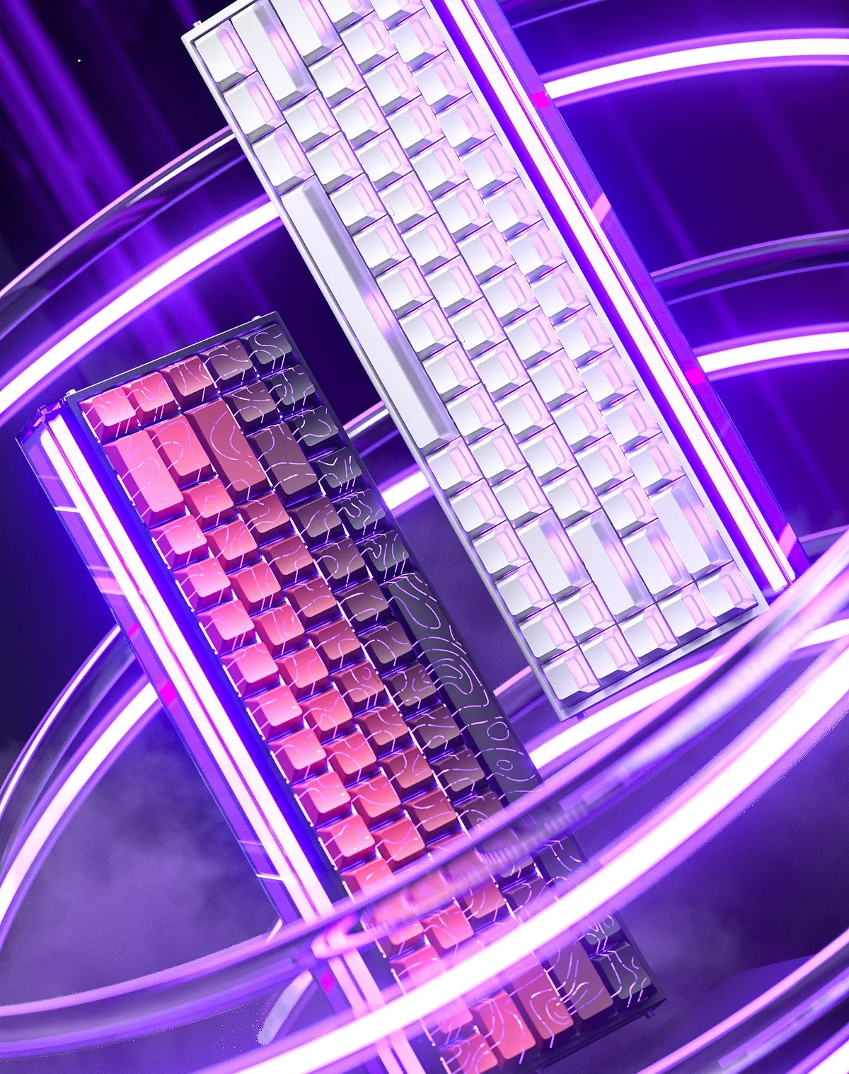 New AULA HERO 68HE/ULTRA INSTOCK Magnetic Switch Gaming Keyboard E-sport Custom Mechanical Wired Keyboard Ergonomics Accessories