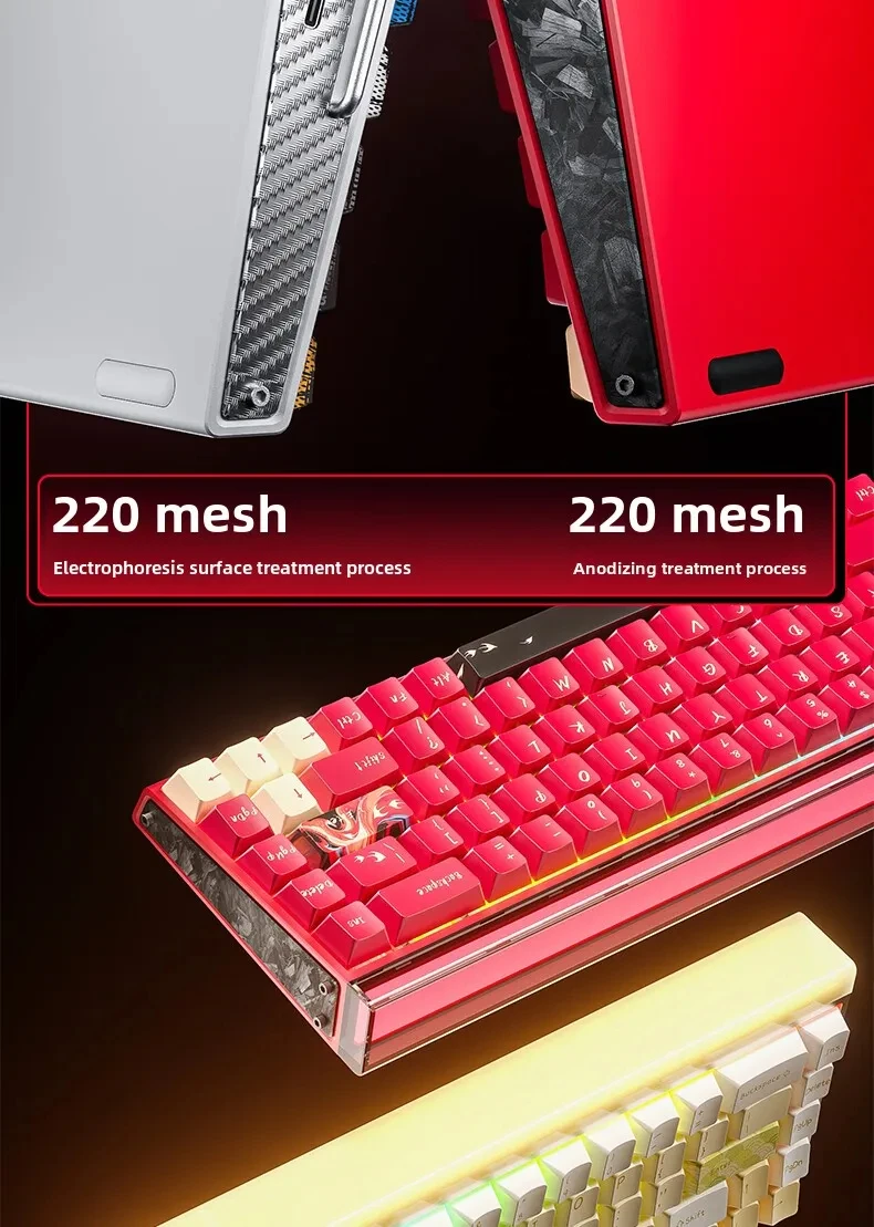 New AULA HERO 68HE/ULTRA INSTOCK Magnetic Switch Gaming Keyboard E-sport Custom Mechanical Wired Keyboard Ergonomics Accessories