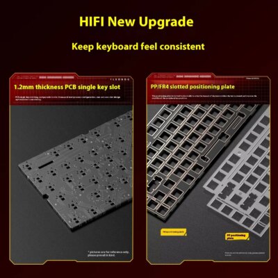 LEOBOG Hi75C Pro Hi75 Sugar65 Custom Mechanical Keyboard Aluminum Kits Hot Swap Wired Gaming Keyboard RGB Gamer Gasket Keyboard - Image 4