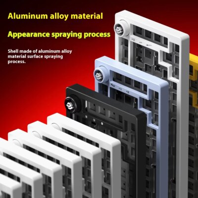 LEOBOG Hi75C Pro Hi75 Sugar65 Custom Mechanical Keyboard Aluminum Kits Hot Swap Wired Gaming Keyboard RGB Gamer Gasket Keyboard - Image 2