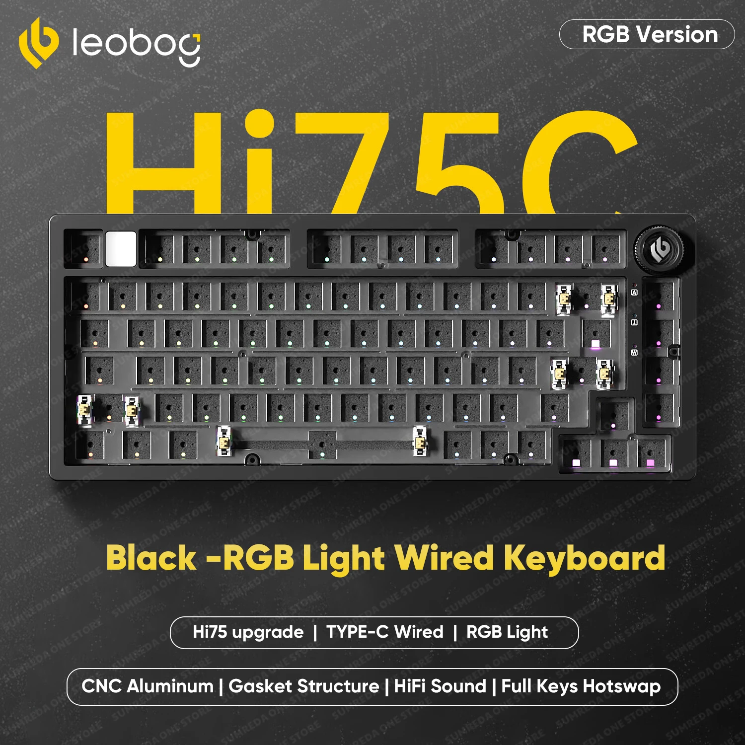 Hi75C Black Wired