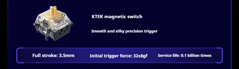 MCHOSE ACE60 Pro ACE68 Pro Mechanical Keyboard Magnetic Switch Hot Swap E-sports Customized Gaming Keyboard Pc Gamer Accessories